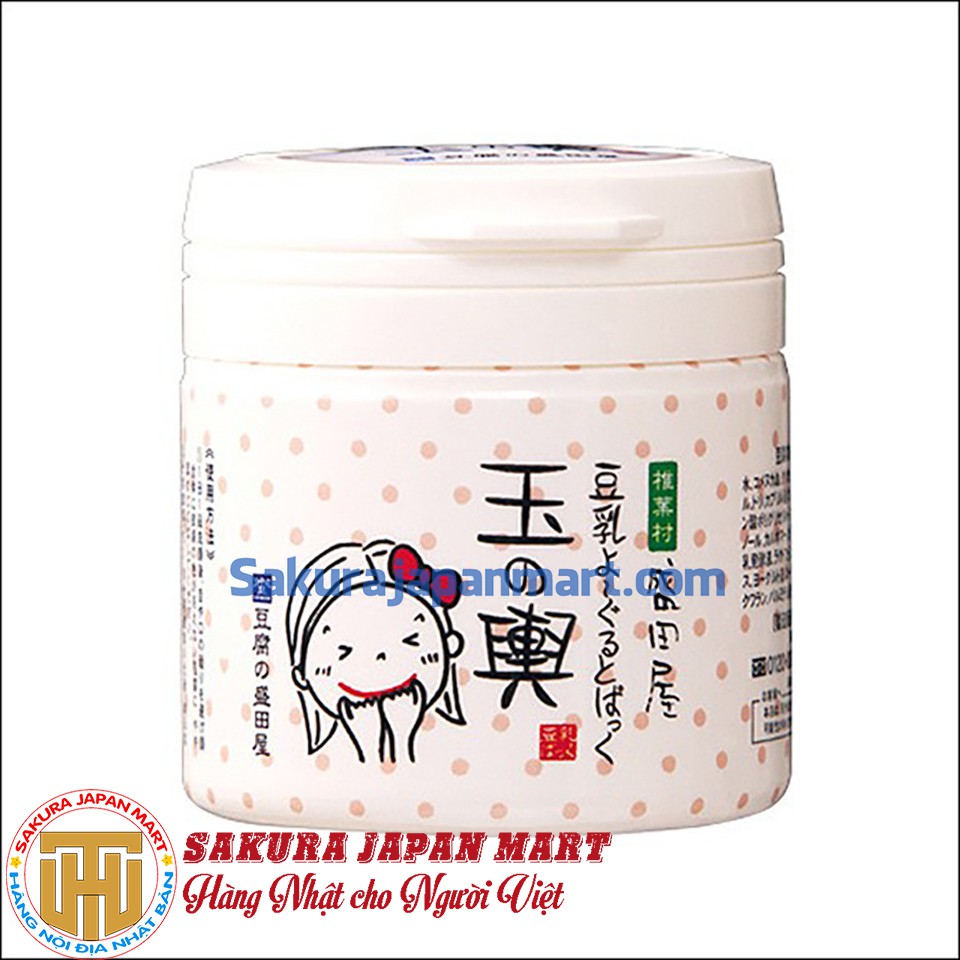 Mặt nạ đậu hũ sữa chua Tofu Moritaya 150g (2 Loại) KOI (Trắng - dưỡng ẩm)